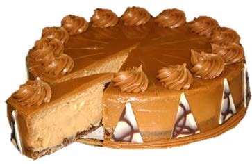 Caramel Deluxe Baked Cheesecake (10")