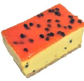 Passionfruit Cheesecake Slice